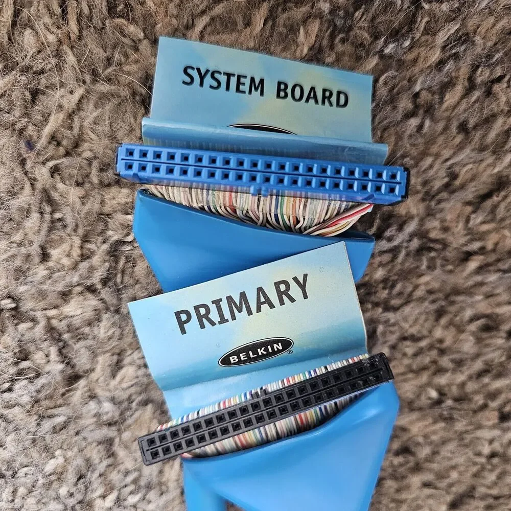 Belkin Primary Secondary System IDE Board Link Cable - Blue - 18